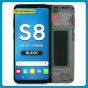 Samsung S8 LCD With Touch + Frame Black (Refurbished)