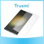 TRUSMI Samsung S21 Ultra Full Adhesive Curved Tempered Glass Pack of 10 (Functioning Fingerprint)
