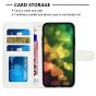 Brilliance LUX iPhone 15 Pro Flip PU Leather Wallet 3D Print Bear with Wrist Strap Case