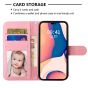Brilliance LUX iPhone 6P/7P/8P Flip PU Leather Wallet 3D Print Pink Bear with Wrist Strap Case