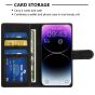 Brilliance LUX Samsung A23 5G Flip Premium PU Leather Wallet Business Style with Card Pockets Case Black