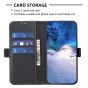 Brilliance LUX Samsung A32 5G Flip Book PU Leather Wallet  Holder & Stand with Card Pockets Case Black
