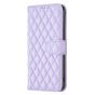 Brilliance LUX Samsung S21 FE/S21 LITE Flip Book PU real Leather Wallet Holder & Kickstand with Card Pockets Case Purple