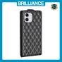 Brilliance LUX iPhone 11 Flip PU Photo Frame Leather Up And Down Wallet with Card Pockets Case Black