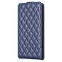 Brilliance LUX Samsung S23 Ultra Flip PU Photo Frame Leather Up And Down Wallet with Card Pockets Case Blue