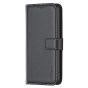 Brilliance LUX iPhone XR Flip Book PU Genuine Leather Detachable Strong Magnetic Wallet with Card Pockets Case Black