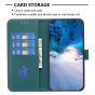 Brilliance LUX Samsung S24 Ultra Flip Book PU Genuine Leather Detachable Strong Magnetic Wallet with Card Pockets Case Green