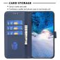 Brilliance LUX Samsung S23 Ultra Flip Book PU Genuine Leather Detachable Strong Magnetic Wallet with Card Pockets Case Blue