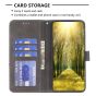 Brilliance LUX iPhone 15 Pro Flip PU Leather Retro Business linear Wallet with Card Pockets Case Black