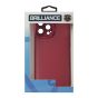 Brilliance LUX For iPhone 14 3D Electroplating with camera protector Case Red