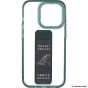 Brilliance LUX iPhone 14 Pro Acrylic Belt Case Green