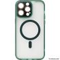 Brilliance LUX For iPhone 14 Magnetic with camera lens Green