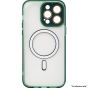 Brilliance LUX For iPhone 13 Pro Magnetic with camera lens Green