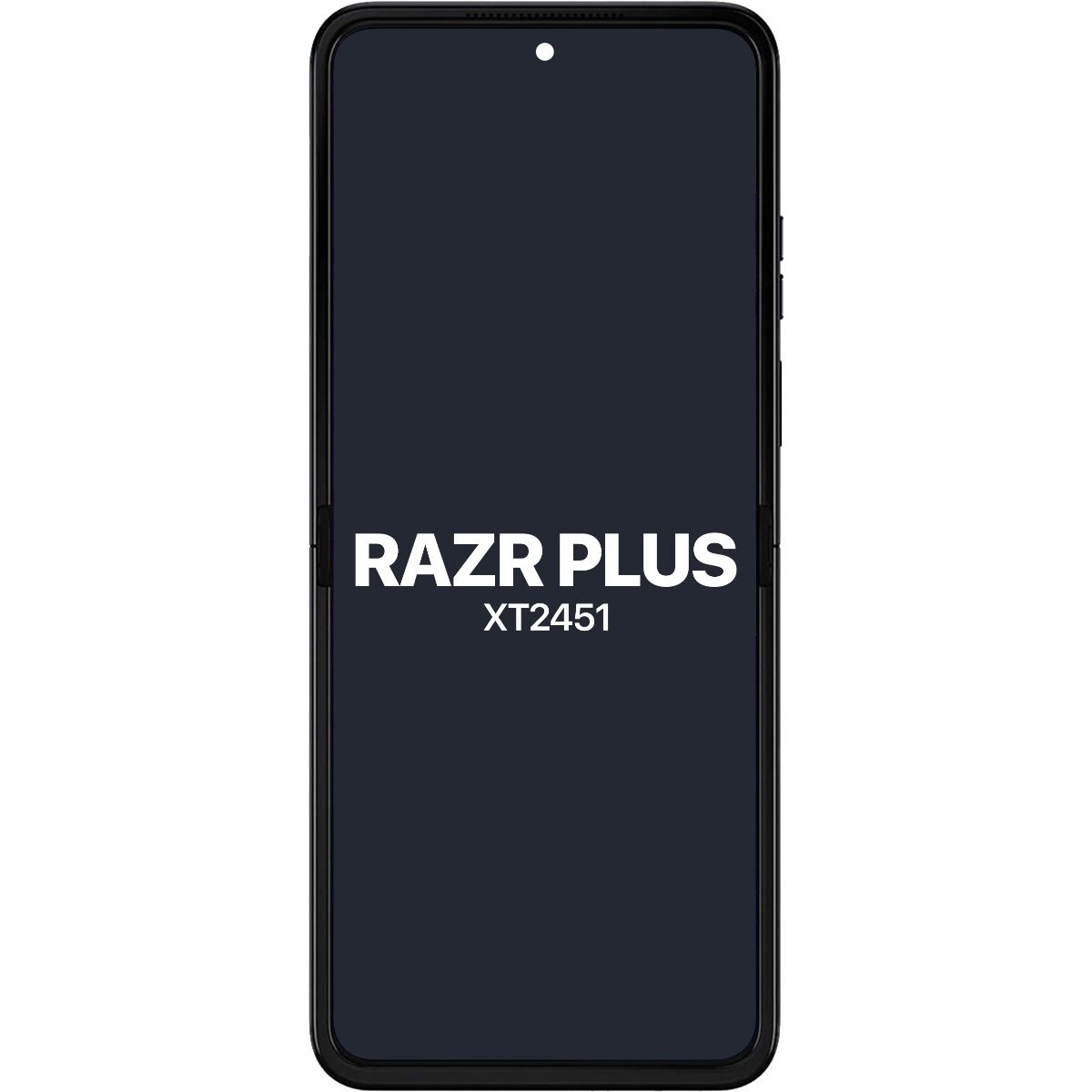 Motorola Razr Plus 2024 / Razr 50 Ultra (XT2451 / 2024) / Razr Plus 2025 (XT2557) Inner LCD with Touch + Frame (Peach Fuzz)