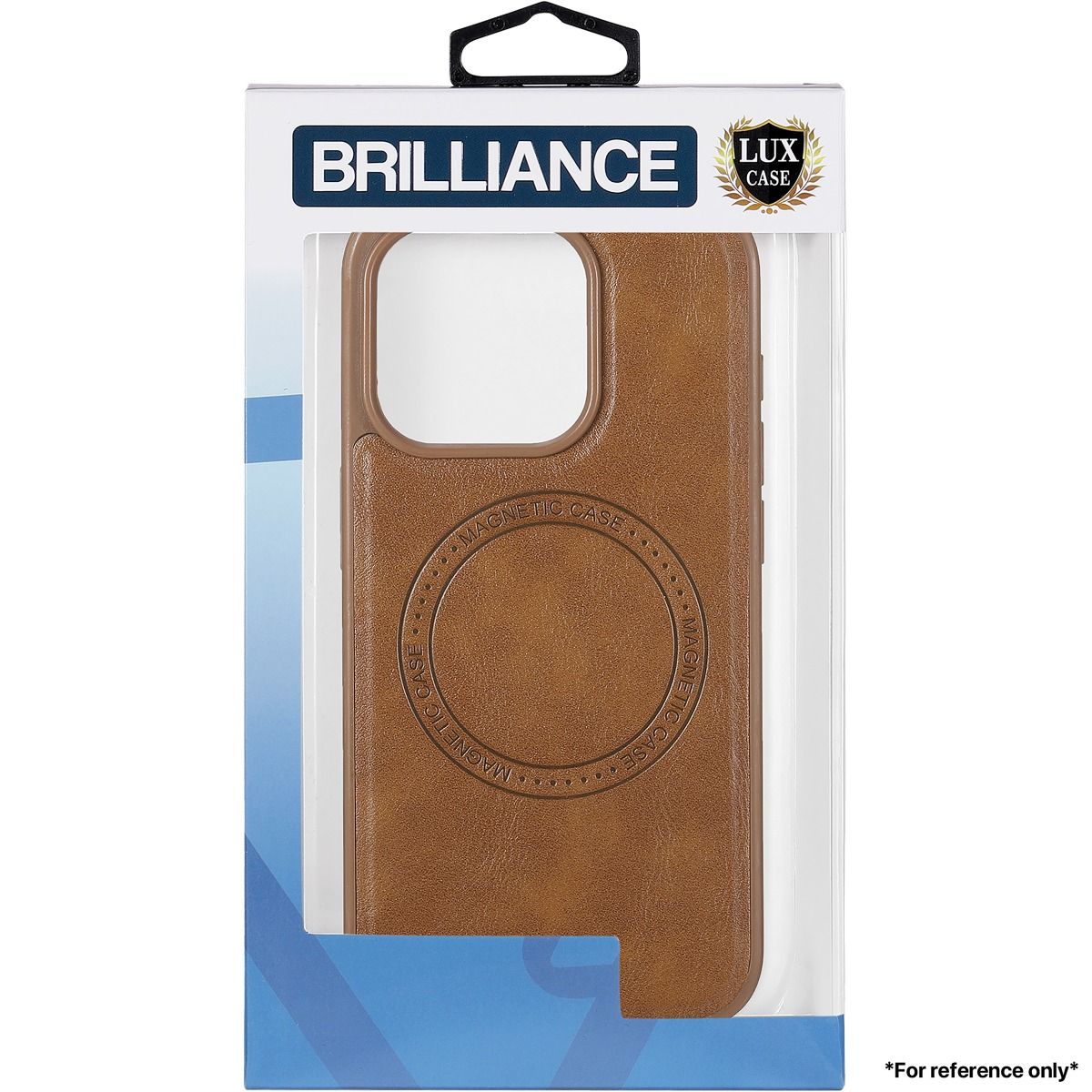 Brilliance LUX for Samsung S23 Skin phone case (TPU+PC material+PU leather material) Case Tan
