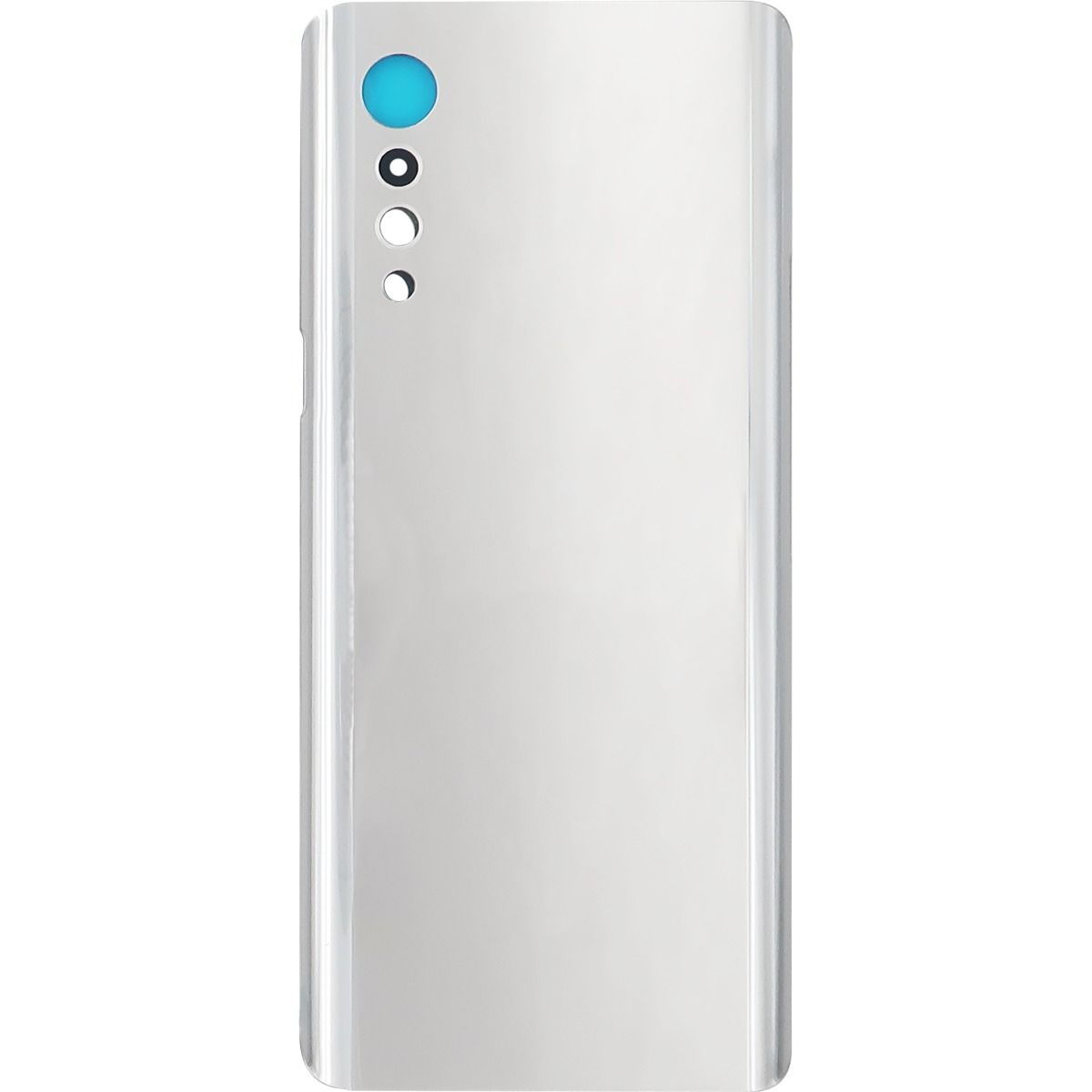LG Velvet 5G Back Door + Adhesive Silver US Version