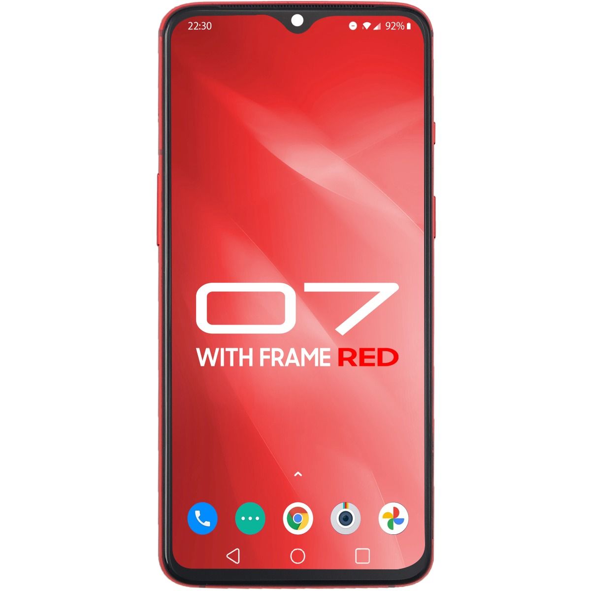OnePlus 7 LCD With Touch + Frame Red (Refurbished)