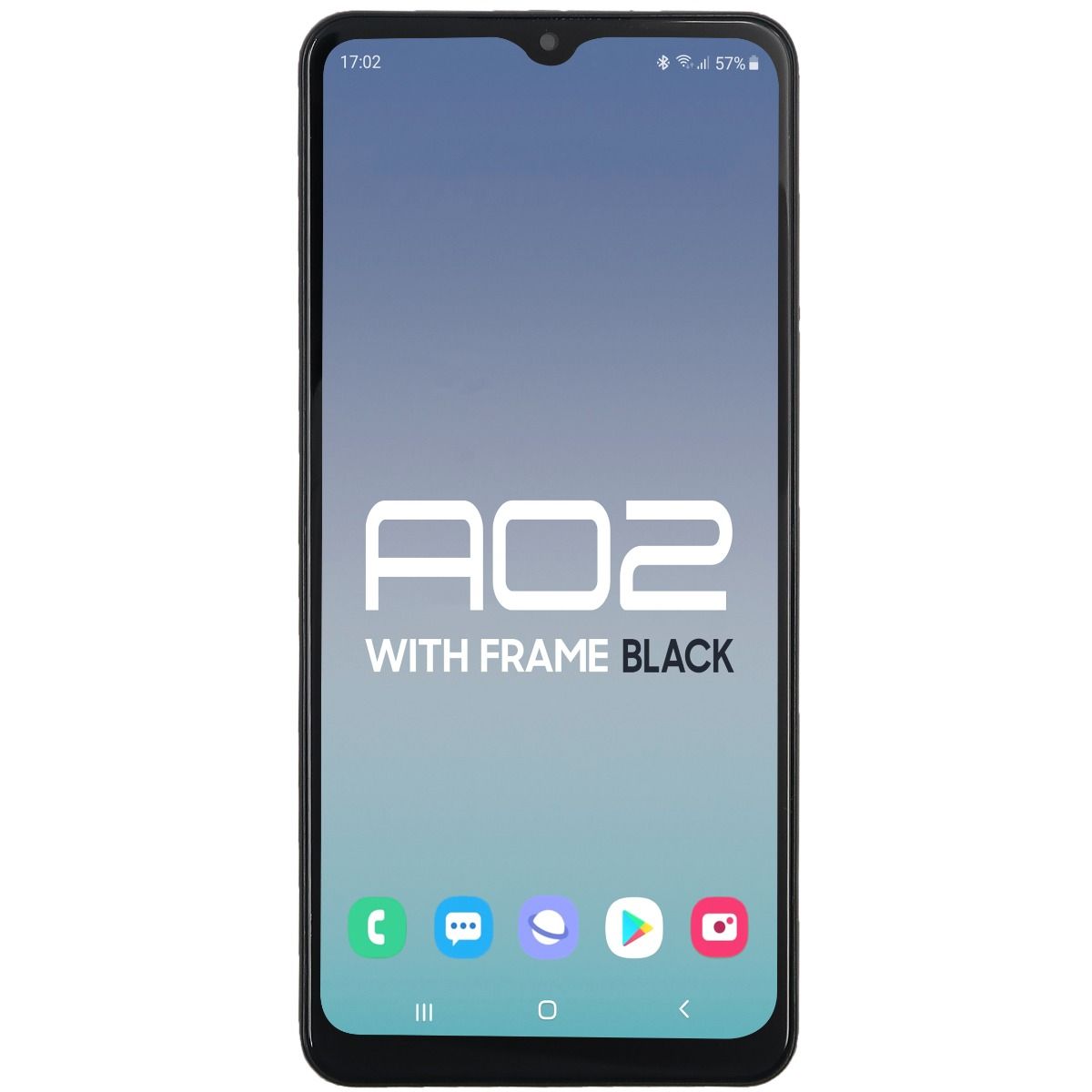 Samsung A02 A022M 2020 LCD With Touch Black + Frame