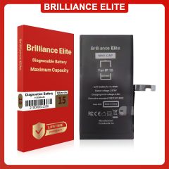 Brilliance Elite iPhone 15 Diagnosable Battery (3550mAh)