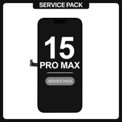 iPhone 15 Pro Max LCD with Touch Black SERVICE PACK
