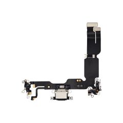 iPhone 15 Plus Charging Port Flex Black Best Quality