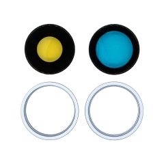 iPhone 17 Back Camera Lens With Bracket & Bezel Mist Blue