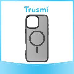 TRUSMI iPhone 11 TPU+PC Magnetic Skin-friendly Matte Phone Case Transparent Black