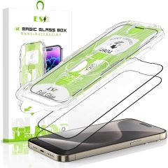 AlignMaster Protector Kit For iPhone 13 Pro Max / 14 Plus Premium Tempered Glass in Retail Packaging