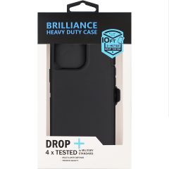 Brilliance HEAVY DUTY iPhone 15 (Pro Series) Black Case