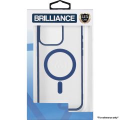 Brilliance LUX for Samsung S23 ultra Frosted acrylic magnetic case Blue