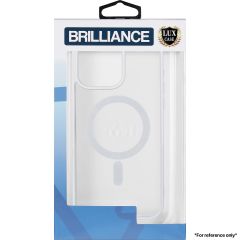 Brilliance LUX for Samsung S24 ultra Frosted acrylic magnetic case White