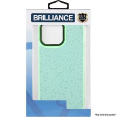 Brilliance LUX for Samsung S24 ultra Pebble pattern case Green