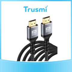 TRUSMI HDMI 2.1 8K Cable Black 1.5M