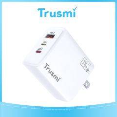 TRUSMI 65W USB & USB-L & Type-C White Fast Charger