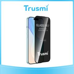 TRUSMI 3D Privacy Tempered Glass Screen Protector for iPhone 16 Pro Max 10-Pack