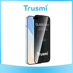 TRUSMI 3D Privacy Tempered Glass Screen Protector for iPhone 14 Pro Max