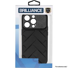 Brilliance LUX iPhone 13 Woven Pattern Case Black