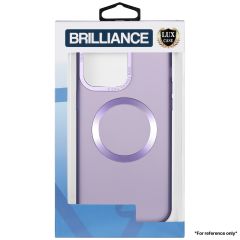 Brilliance LUX for Samsung S24 ultra Hardware CD pattern transparent color case Purple