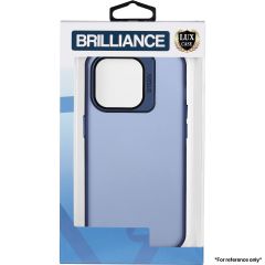 Brilliance LUX for Samsung S24 Lens holder transparent case Blue