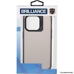Brilliance LUX for Samsung S24 Lens holder transparent case Black