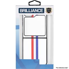 Brilliance LUX Samsung Z Flip 5 Folding Case White