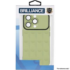 Brilliance LUX iPhone 13 Black Frame Gradient Case Green