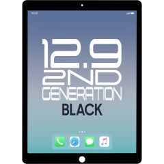 Brilliance Pro iPad Pro 12.9" 2nd Generation Best Quality LCD With Touch (With Soldering Flex) Black