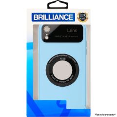 Brilliance LUX For iPhone 14 Pro Magnetic  Big Displayed with Camera Lens Blue