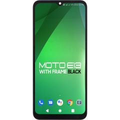 Moto E13 XT2345/2023 LCD with Touch + Frame Black Incell