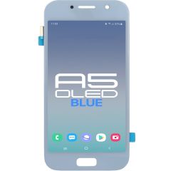 Samsung A5 (2017) LCD with Touch Blue  (Refurbished)
