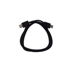 Type C to Type C Cable Black (25W) Pack of 10